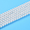 Baking Paint Pearlized Glass Pearl Bead Strands HY-N002-3mm-A12-2
