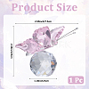 1Pc Glass Crytsal Butterfly Display Decorations LAMP-CN0001-01C-2