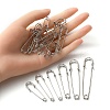45Pcs 6 Size Iron Kilt Pins Brooch Clasps Jewelry Findings IFIN-YW0001-73-3