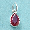 925 Sterling Silver Birthstone Charms STER-G035-01B-01-1
