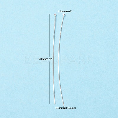 Brass Ball Head Pins RP0.6x70mm-S-1