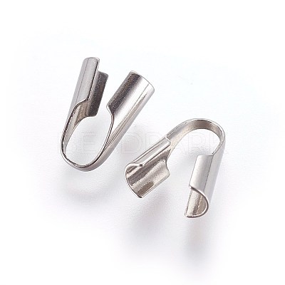 Tarnish Resistant 304 Stainless Steel Cord Ends LS-X-STAS-P237-80J-P-1