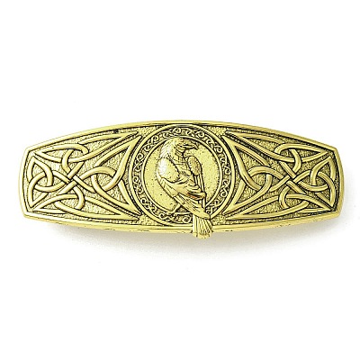 Alloy Hair Barrettes OHAR-C010-05F-AG-1