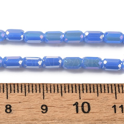 Electroplate Glass Beads Strands EGLA-D031-01-06-1