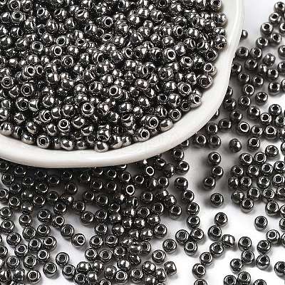 FGB 8/0 Grade A Round Glass Seed Beads SEED-Q008-3mm-F576-1