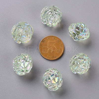 Transparent Acrylic Beads TACR-S154-31C-327-1