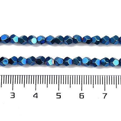 Electroplated Synthetic Non-magnetic Hematite Beads Strands G-A234-G03-01A-1