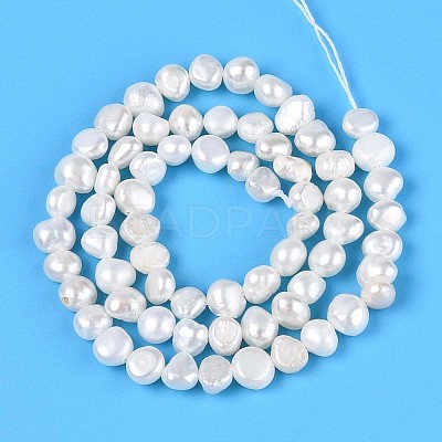 Natural Cultured Freshwater Pearl Beads Strands PEAR-T006-18D-1