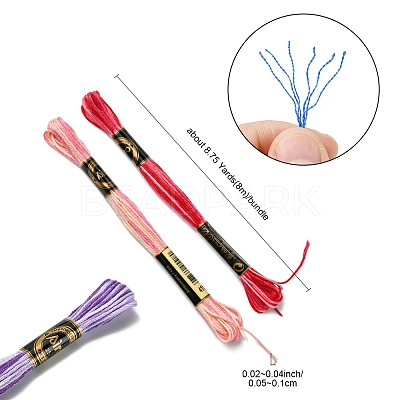 6-Ply Polyester Embroidery Floss OCOR-FZ0001-01D-1