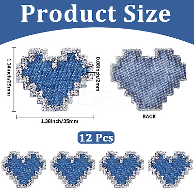 12Pcs Hotfix Glass Rhinestone DIY-CY0003-30B-1