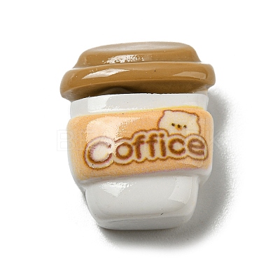 Coffee Theme Resin Decoden Cabochons CRES-I029-03C-1