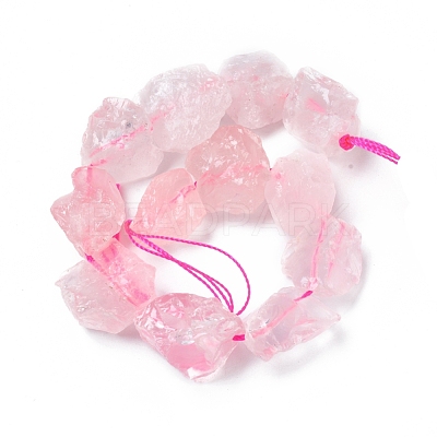 Natural Rose Quartz Beads Strands G-I283-E05-1