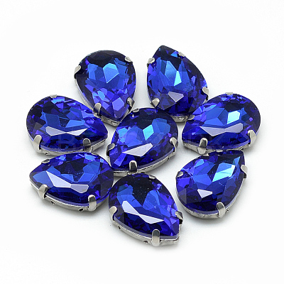 Sew on Rhinestone RGLA-T035-10x14mm-11-1