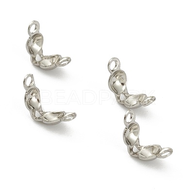 Tarnish Resistant 304 Stainless Steel Bead Tips STAS-G127-06P-1