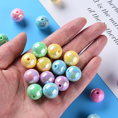 Opaque Acrylic Beads MACR-S370-D16mm-M1-1