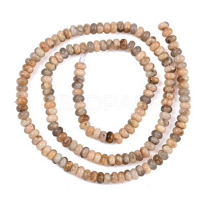 Natural Feldspar Beads Strands G-K343-C53-01-1