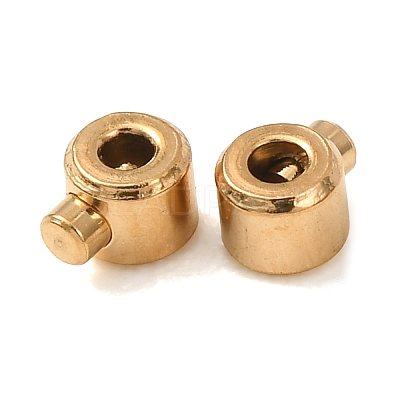 304 Stainless Steel Crimp Beads X-STAS-A151-04G-1