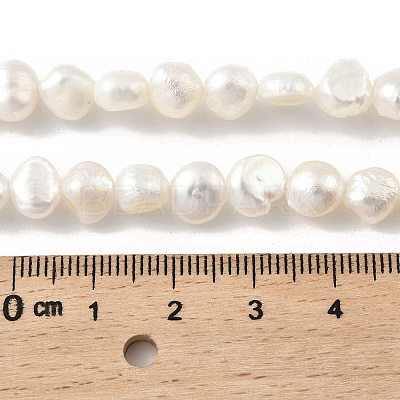 Natural Cultured Freshwater Pearl Beads Strands PEAR-A006-08H-1