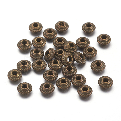 Tibetan Style Spacer Beads MLF0149Y-NF-1