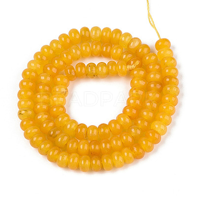 Dyed Natural White Jade Beads Strands X-G-T139-59A-07-1