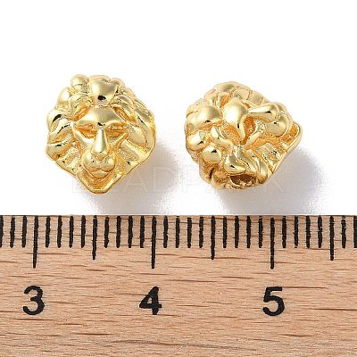 Brass Bead Rhinestone Settings KK-F867-44G-1