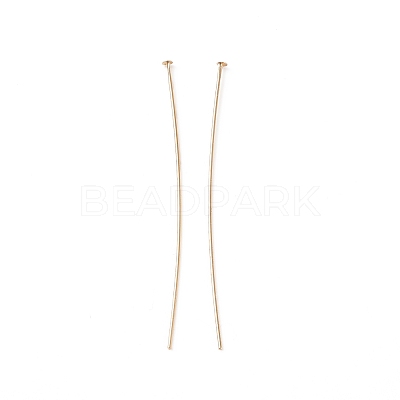 Brass Flat Head Pins KK-WH0058-03D-G02-1