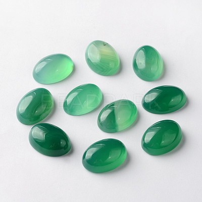 Natural Agate Oval Cabochons G-L347-01C-1