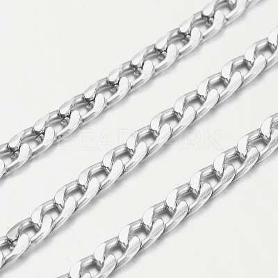 Aluminium Twisted Chains Curb Chains X-CHA-K1817-7-1