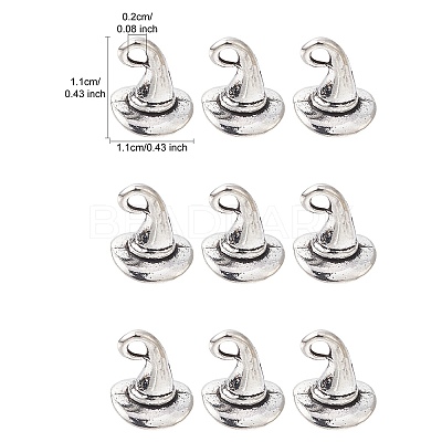 Tibetan Style Alloy Charms TIBE-YW0001-42-1