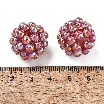 Opaque Acrylic Beads AC-CBA4D01-04F-1