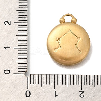 PVD Vacuum Plating 304 Stainless Steel Pendants STAS-S148-30G-07-1
