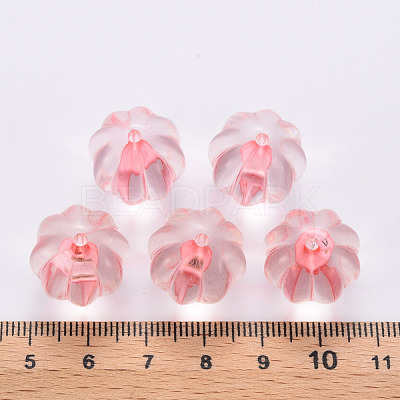 Transparent Acrylic Beads TACR-S154-19A-26-1