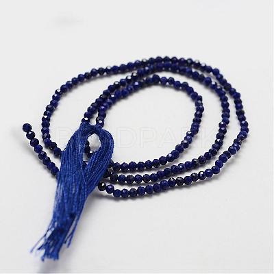 Natural Lapis Lazuli Bead Strands G-P270-2mm-19-1