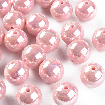 Opaque Acrylic Beads X-MACR-S370-D20mm-A01-1