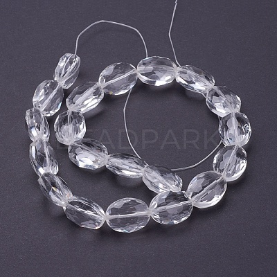 Glass Bead Strands X-GLAA-R196-16x12mm-01-1