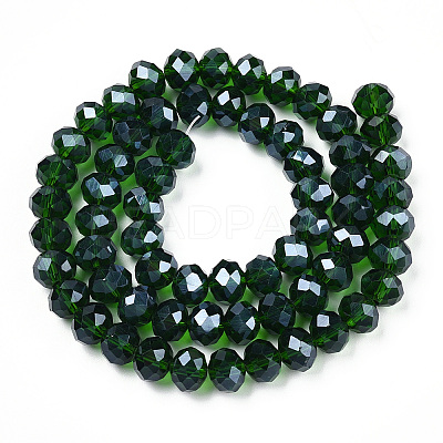 Electroplate Glass Beads Strands EGLA-A034-T3mm-A31-1