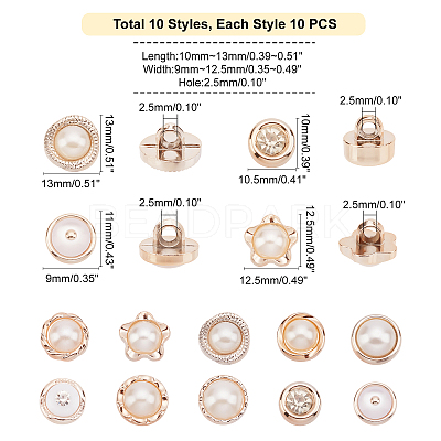 1-Hole Plastic Buttons BUTT-WH0020-11-1