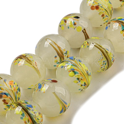 Handmade Lampwork Beads Strands LAMP-L079-05H-1