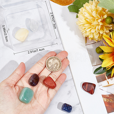 Chakra Natural Mixed Gemstone Beads G-BBC0001-47-1