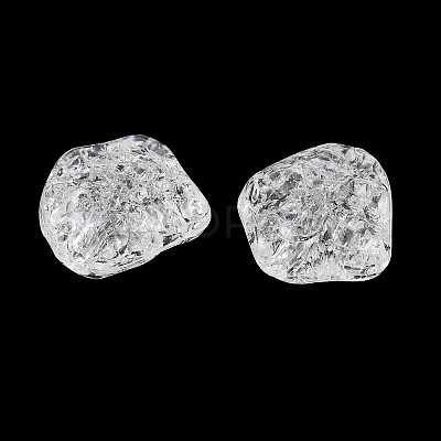 Transparent Crackle Acylic Beads AC-CBA7340-07-1