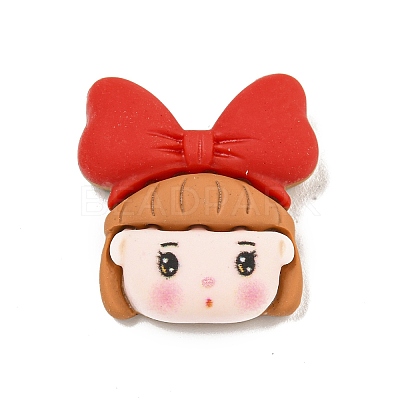 Christmas Theme Opaque Resin Decoden Cabochons CRES-B022-06G-1