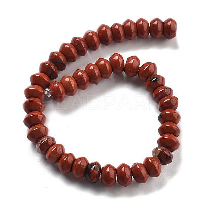 Natural Red Jasper Beads Strands G-P559-A17-01-1