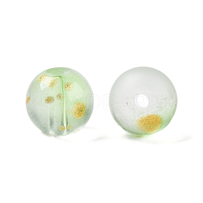 Frosted Baking Paint Glass Beads X1-DGLA-N005-8mm-08-1