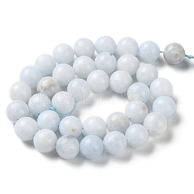 Natural Celestite/Celestine Beads Strands G-M414-A01-04-1