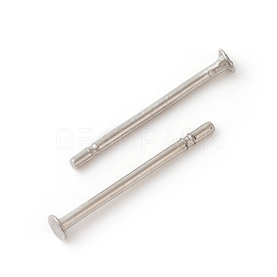 Tarnish Resistant 304 Stainless Steel Flat Head Pins STAS-F192-022P-02-1