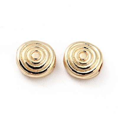 Rack Plating Alloy Beads PALLOY-D004-12LG-1