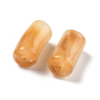 Acrylic Imitation Gemstone Beads MACR-K359-66D-1