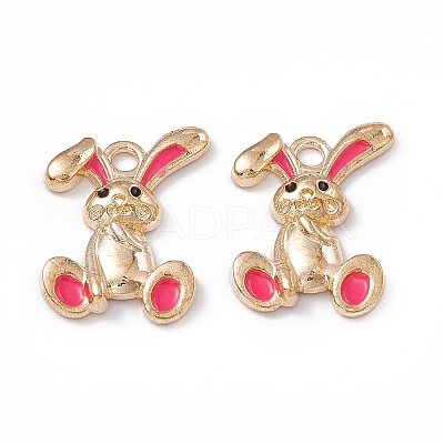 Alloy Enamel Pendants ENAM-C006-05KCG-03-1