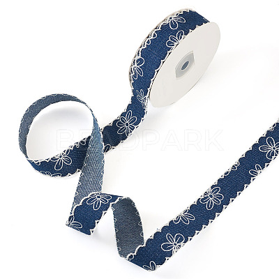Polyester Denim Ribbons OCOR-TAC0003-18C-1