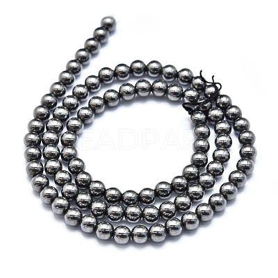 Terahertz Artificial Ore Beads Strands G-K305-42-B-1